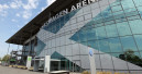 Fußballstadion mit LED-Flutlicht