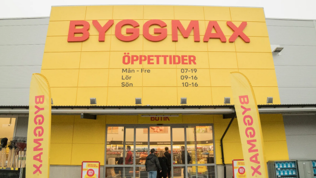 Zum Quartalsende hatte Byggmax 206 Märkte.