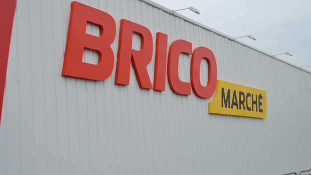 Bricomarché hat insgesamt 672 Märkte, davon 471 in Frankreich.