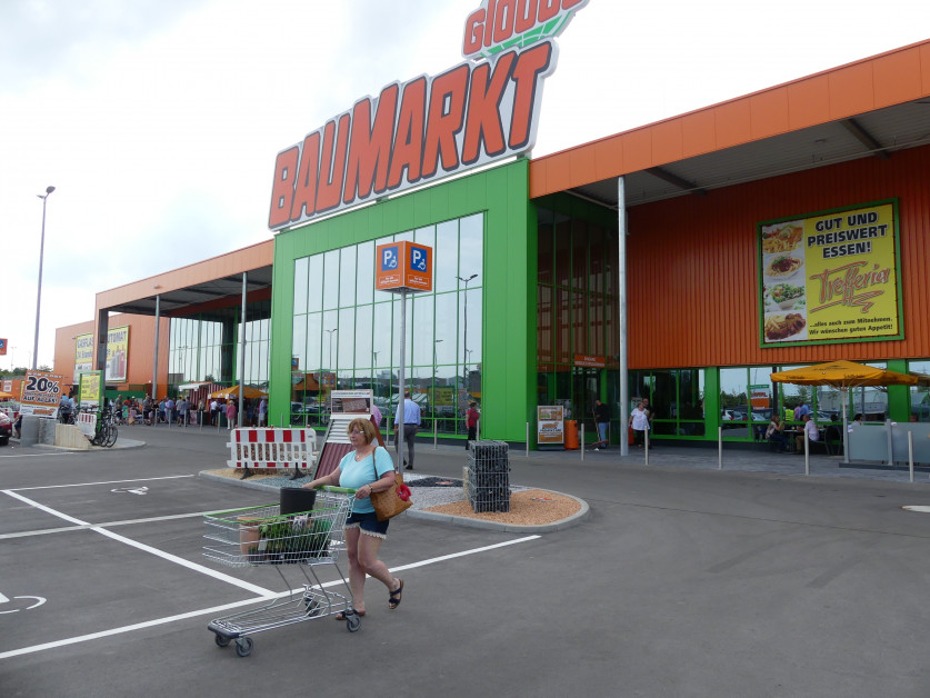 Neuer Globus-Baumarkt in Rsselshei... - diy online