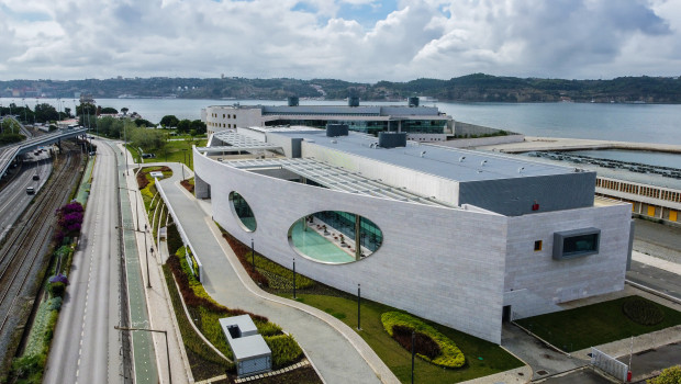 Die Champalimaud Foundation in Lissabon, Portugal.