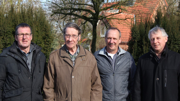 Die Züchter hinter den Gardengirls (v. l.): Johannes van Leuven (Niederrhein), Kurt Kramer (Ammerland), Helmut Hiedl (Allgäu) und Horst Marohn (Ammerland). Die Züchter hinter den Gardengirls (v. l.): Johannes van Leuven (Niederrhein), Kurt Kramer (Ammerland), Helmut Hiedl (Allgäu) und Horst Marohn (Ammerland).