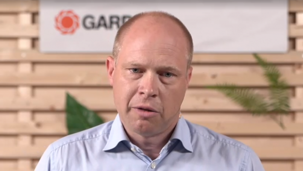 "Es gab eine Explosion des Umsatzes", berichtet Gardena-Chef Pär Åström auf der Pressekonferenz von der Zeit der Lockerungen nach den Corona-Beschränkungen.