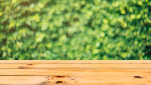 Der Bereich Holz im Garten ist stark rückläufig.