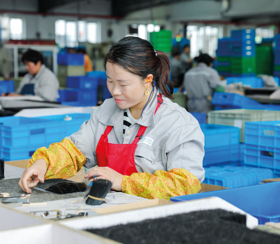 500 Mitarbeiter sind bei Storch-Ciret in Jinhua beschäftigt. 