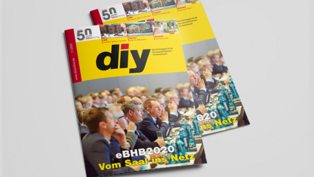 Die November-Ausgabe des Fachmagazins diy ist jetzt herausgekommen.