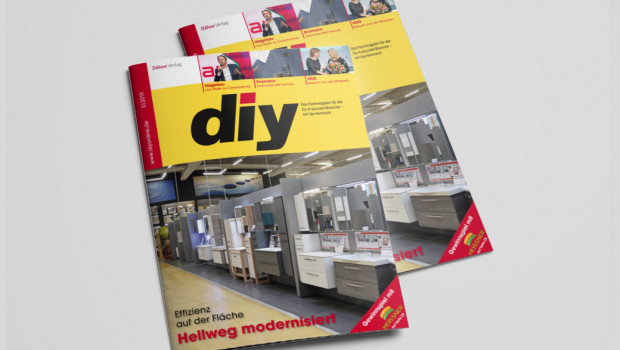 Die März-Ausgabe des Fachmagazins diy ist jetzt erschienen.
