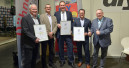 In Köln Übergabe der Urkunden an die Top-Neuheiten-Gewinner
