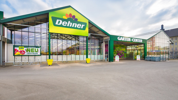Dehner hat seinen ersten Standort in Erfurt im ehemaligen Maronde's Gartenparadies eingerichtet.