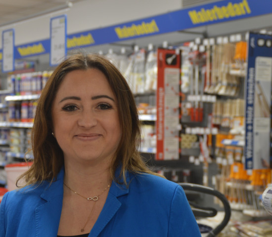 Julia Ganski leitet das Discount-Franchisekonzept.