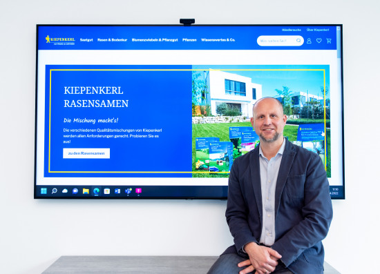 Die Website von Kiepenkerl wurde zum Markenportal ausgebaut. Online-Chef Tobias Schwering treibt den digitalen Wandel im Unternehmen voran. 