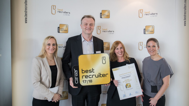 Toom wurde in Frankfurt/Main mit dem goldenen Gütesiegel „Best Recruiter 2017/18“ ausgezeichnet.