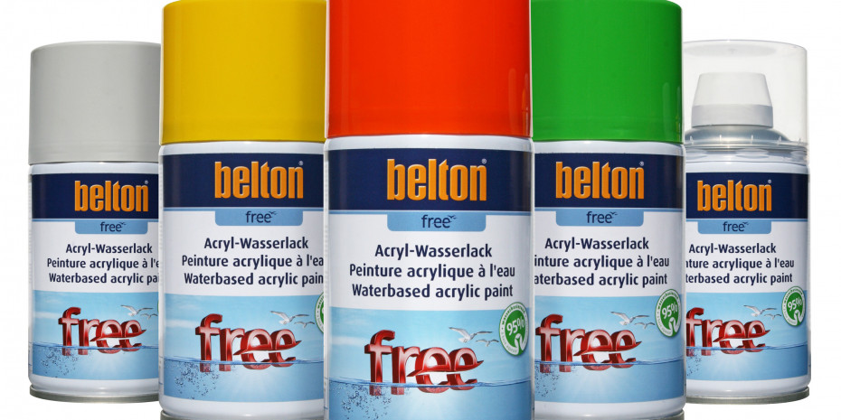 Belton Free, Lackspray
