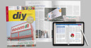 Juni-Heft von diy erscheint mit Sonderbeilage „Gartentrends“