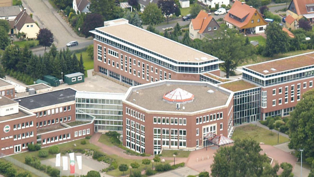 Die Hagebau-Zentrale in Soltau.
