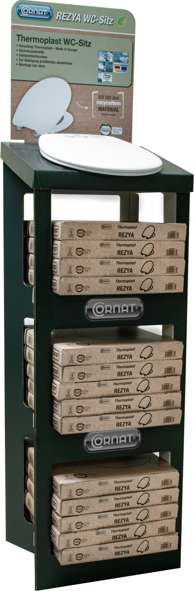 Conmetall Meister, WC-Sitz, Recyclingmaterial Conmetall Meister, WC-Sitz, Recyclingmaterial