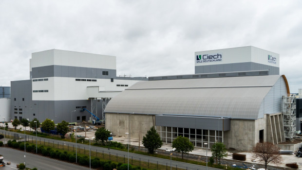 In die neue Produktionsanlage in Staßfurt hat Ciech 140 Mio. Euro investiert.