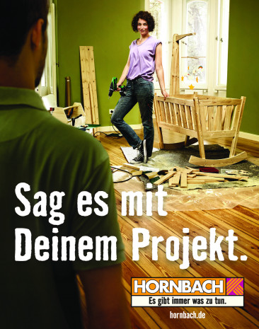 Customer Centricity, Hornbach Markenbotschaften
