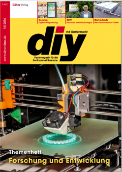 Die Oktober-Ausgabe des Fachmagazins diy ist jetzt erschienen.