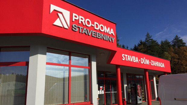 Der tschechische Baustoffhändler Pro-Doma - hier Bilder vom Standort in Mukarov - ist jetzt Mitglied der Eurobaustoff.
