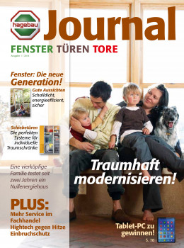 Zusätzliche Kaufimpulse will das Hagebau-Vertriebssystem „Fenster-Türen-Tore-Profi“ mit einem Kundenmagazin wecken.