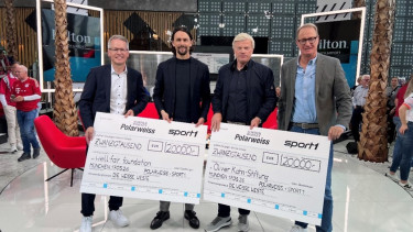 Schöner Wohnen Polarweiss spendet 40.000 Euro an Stiftungen