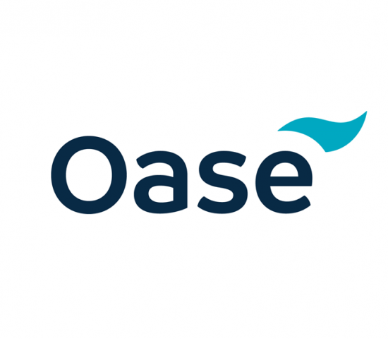 Oase präsentiert sich künftig mit diesem Logo.