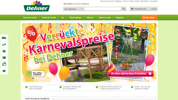 Dehners Online-Shop