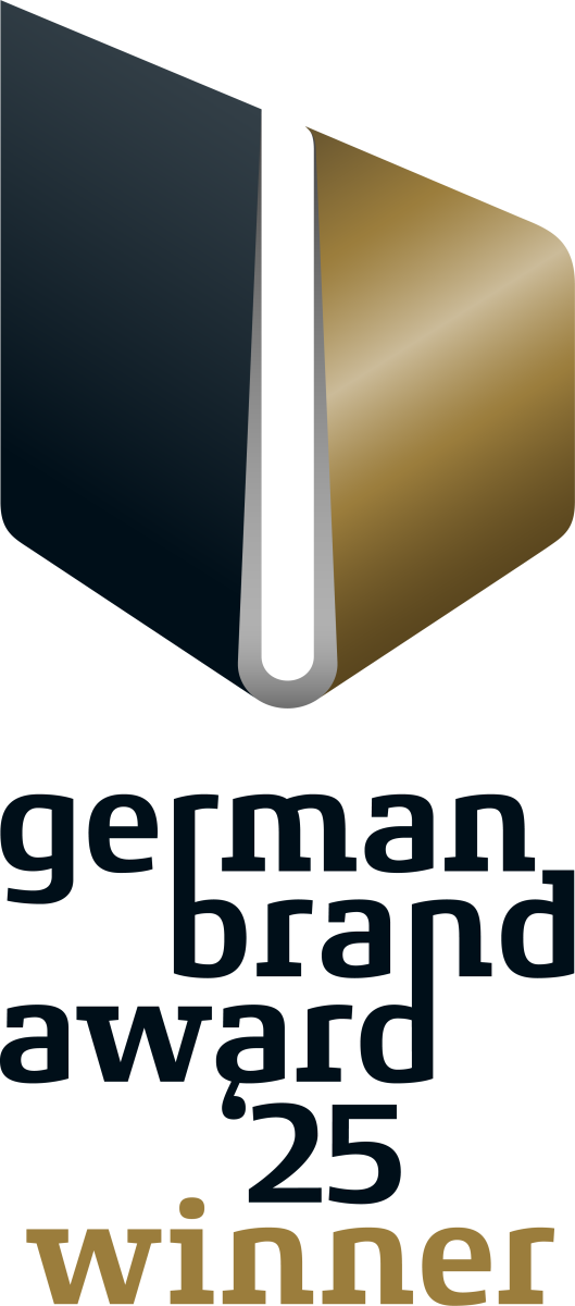Der Hersteller hat den German Brand Award 2025 in zwei Kategorien erhalten. Der Hersteller hat den German Brand Award 2025 in zwei Kategorien erhalten.