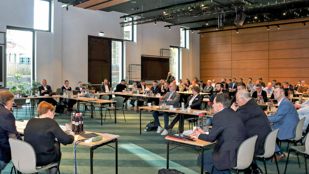 Die Jahresauftakt-Tagung der Eurobaustoff-Fachgruppe Trockenbau fand in Frankfurt statt.