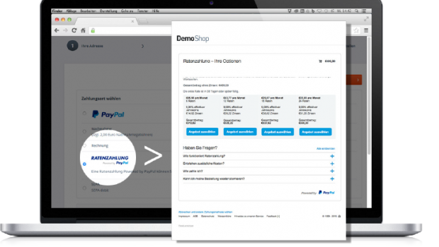 Ratenzahlung by Paypal Ratenzahlung by Paypal