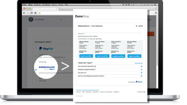 Ratenzahlung by Paypal