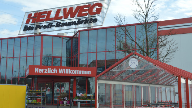 Hellweg erreichte in der Kategorie Baumärkte den ersten Platz. 