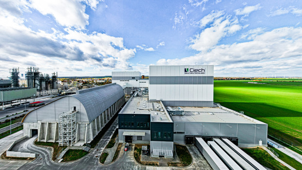 Auf dem Weg zu einer Produktionskapazität von 450.000 Tonnen im kommenden Jahr: Das fortschrittliche und umweltfreundliche Ciech-Salzwerk in Staßfurt.