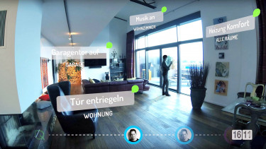 Das Zuhause wird intelligent