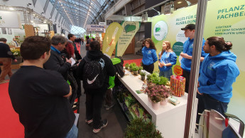 Der VDG zeigt Flagge auf der IPM
