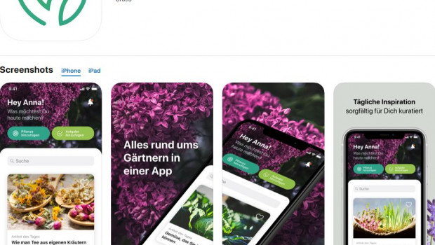 Neu ist die App "myGarden" von Gardena.