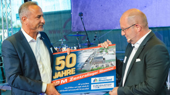 Eurobaustoff feiert 50 Jahre I&M-Zentrallager Rheinland