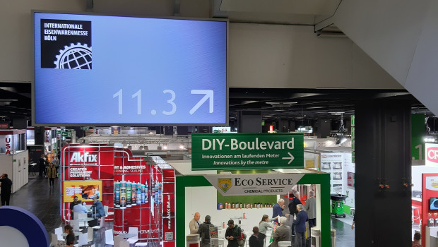 Der deutsche DIY-Handel wird heute zur Internationalen Eisenwarenmesse in Köln erwartet. 