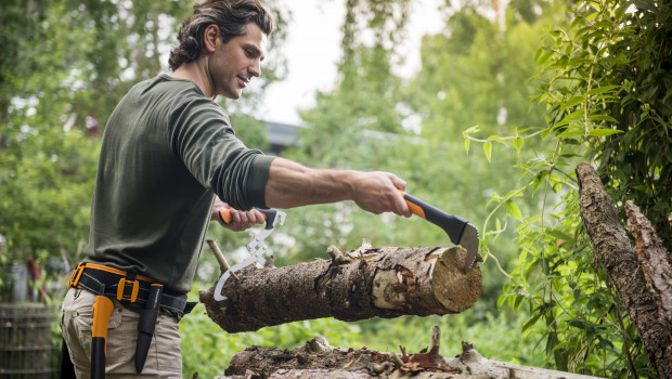 Das Sortiment Wood-Expert von Fiskars wurden gemeinsam mit Forstarbeitern entwickelt.
