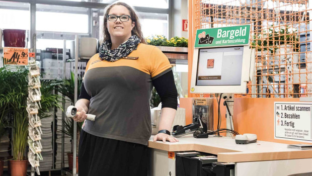 Auch im Baumarkthandel nehmen Self-Checkout-Systeme zu. 