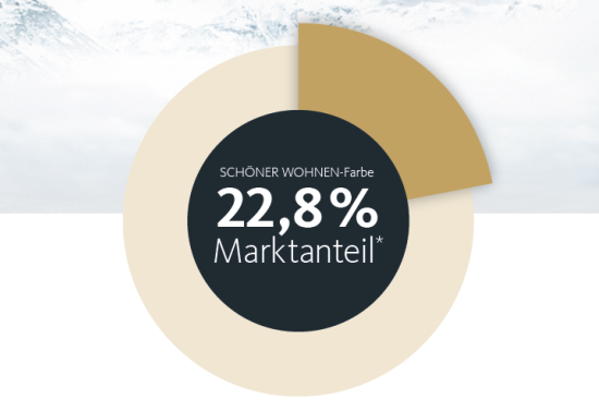 Marktanteil von 22,8%. Marktanteil von 22,8%.