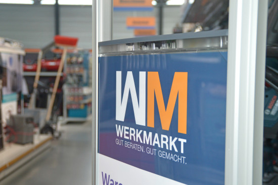 Rund 40 der 120 angeschlossenen unabhängige Handelsbetriebe arbeiten mit der Vertriebsmarke Werkmarkt. Rund 40 der 120 angeschlossenen unabhängige Handelsbetriebe arbeiten mit der Vertriebsmarke Werkmarkt.