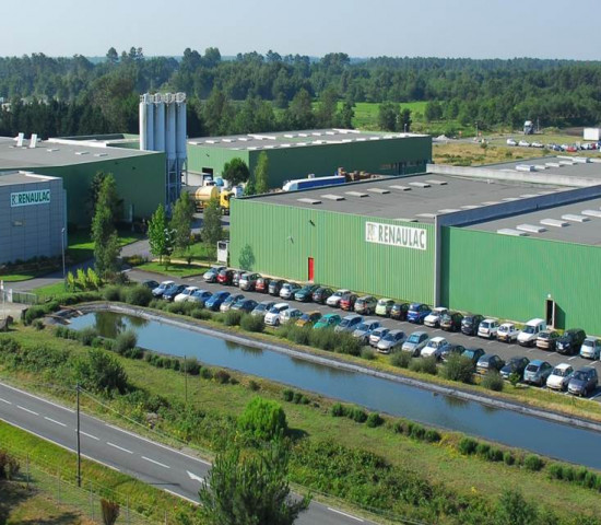Das Renaulac-Werk in Frankreich. Das Renaulac-Werk in Frankreich.