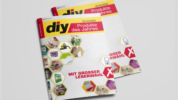 Die Sonderbeilage "diy Produkte des Jahres" stellt den Leserinnen und Lesern des Fachmagazins diy die Produktneuheiten 2019/2020 vor.