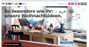 Jetzt werden auch Möbel und Wohnaccessoires zu Weihnachten wichtiger