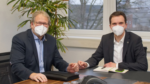 Jörg Kronenberg (links) und Marcus Brandt (rechts) sowie die Bauvista-Mitarbeiter stehen ihren Gesellschaftern mit Rat und Tat zur Seite.