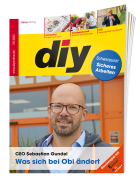 diy-Fachmagazin für die Baumarkt- und Gartencenterbranche