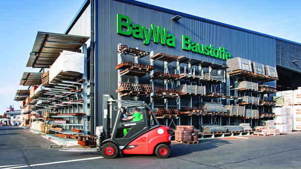 Das Geschäftsfeld Bau ist eines von drei Geschäftsfeldern der Baywa.