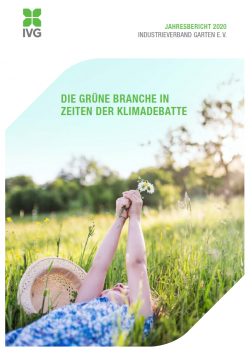 Der Jahresbericht des IVG informiert auf 44 Seiten über Zahlen und Trends aus dem deutschen Gartenmarkt.